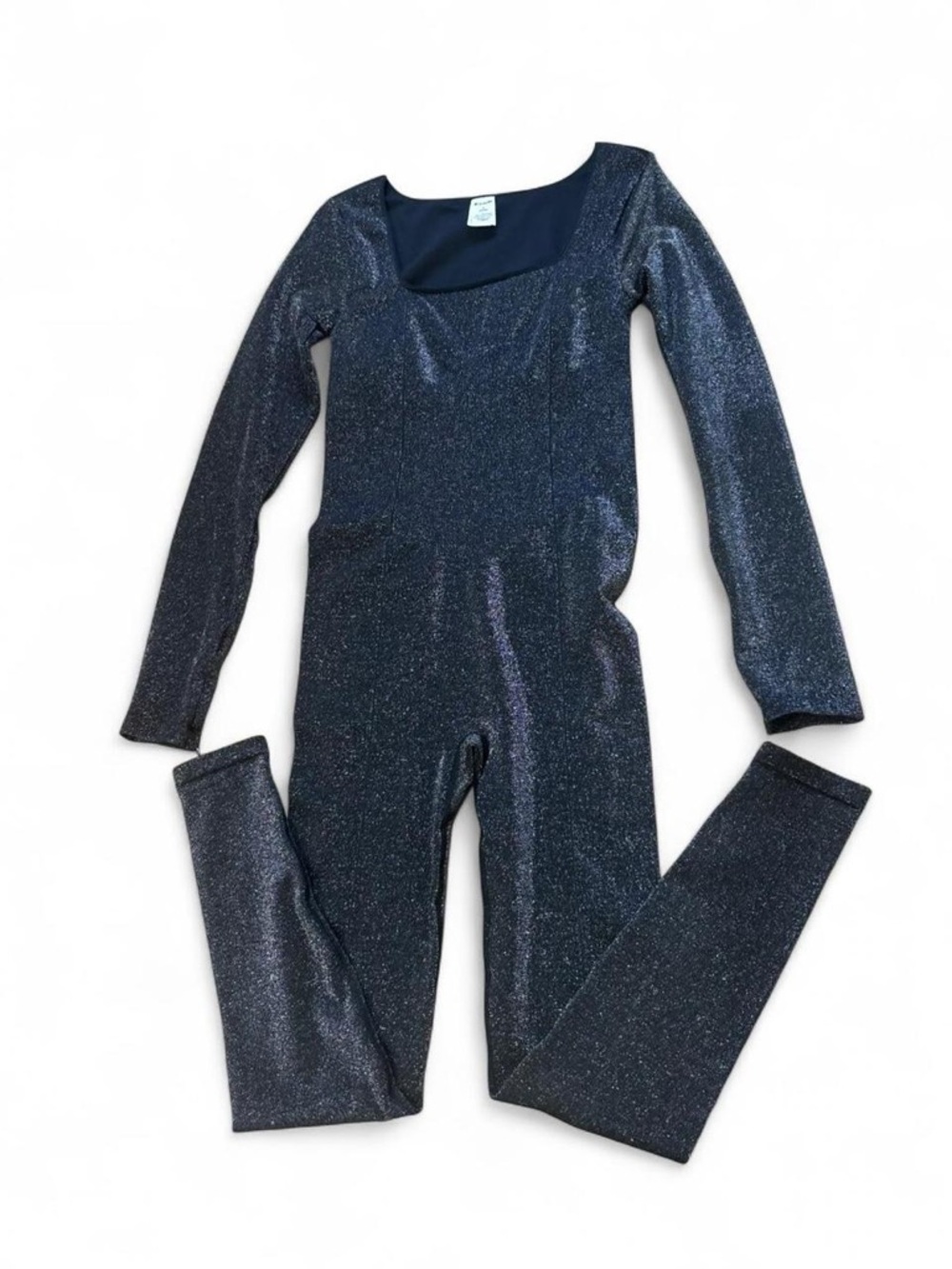 Black Long-Sleeve Metallic